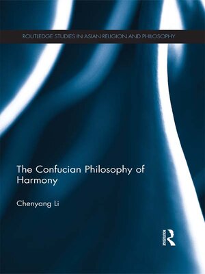 cover image of The Confucian Philosophy of Harmony